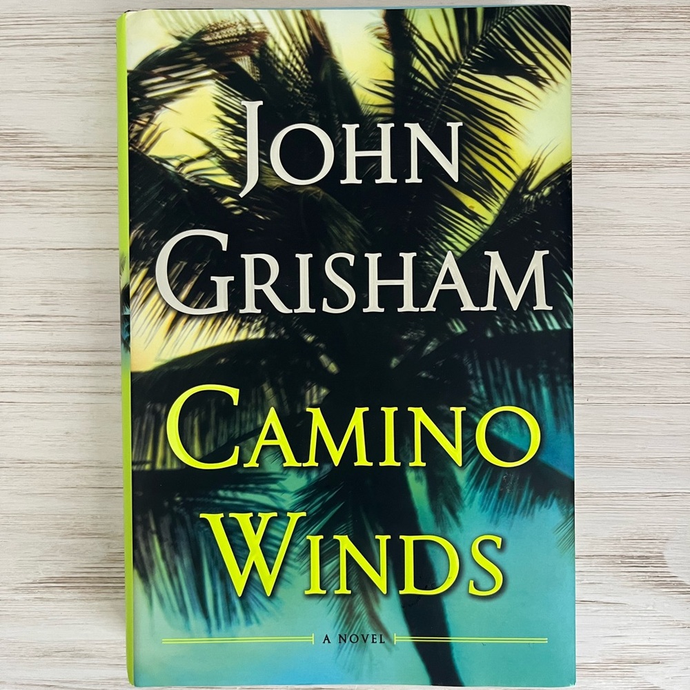 Barnes & Noble - Camino Winds by John Grisham - Green and Black Cover